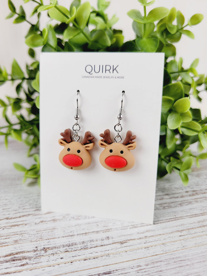 Quirk Handmade Jewelry, Holiday Dangling Earrings