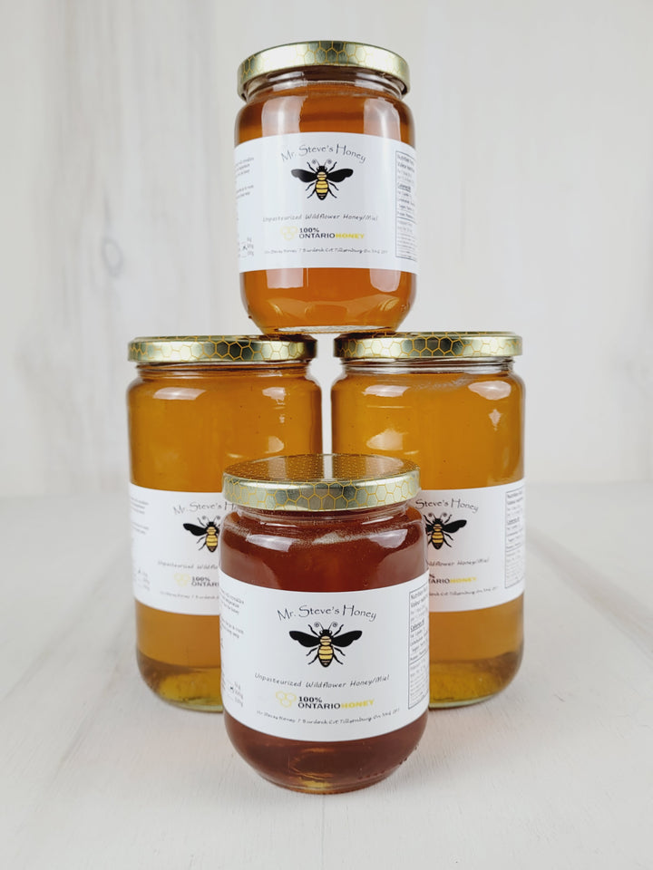 Mr. Steve's Honey, Raw Wildflower Honey