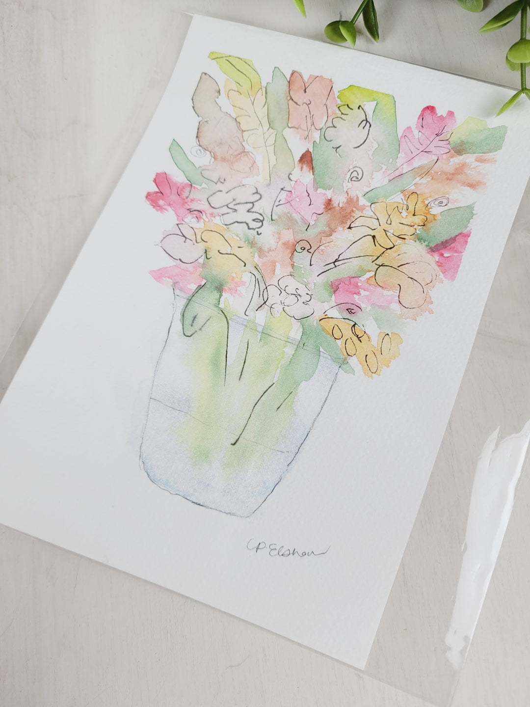 Original Art by Paige Elshaw, Watercolour Paintings