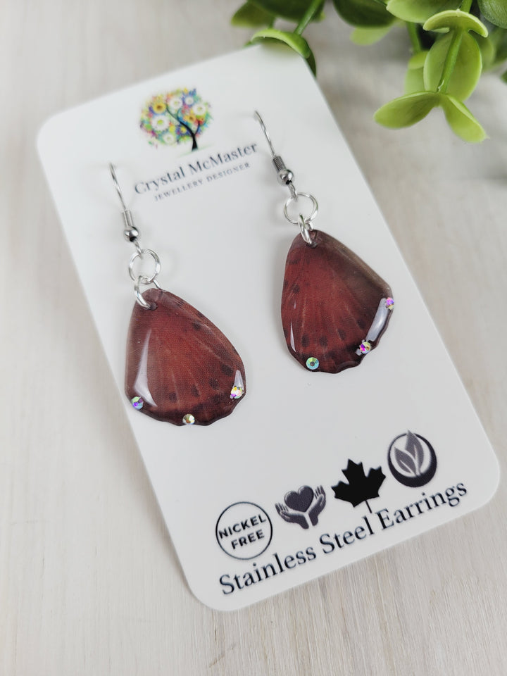 Crystal McMaster Jewellery, Earth Goddess Collection, Dangle Earrings