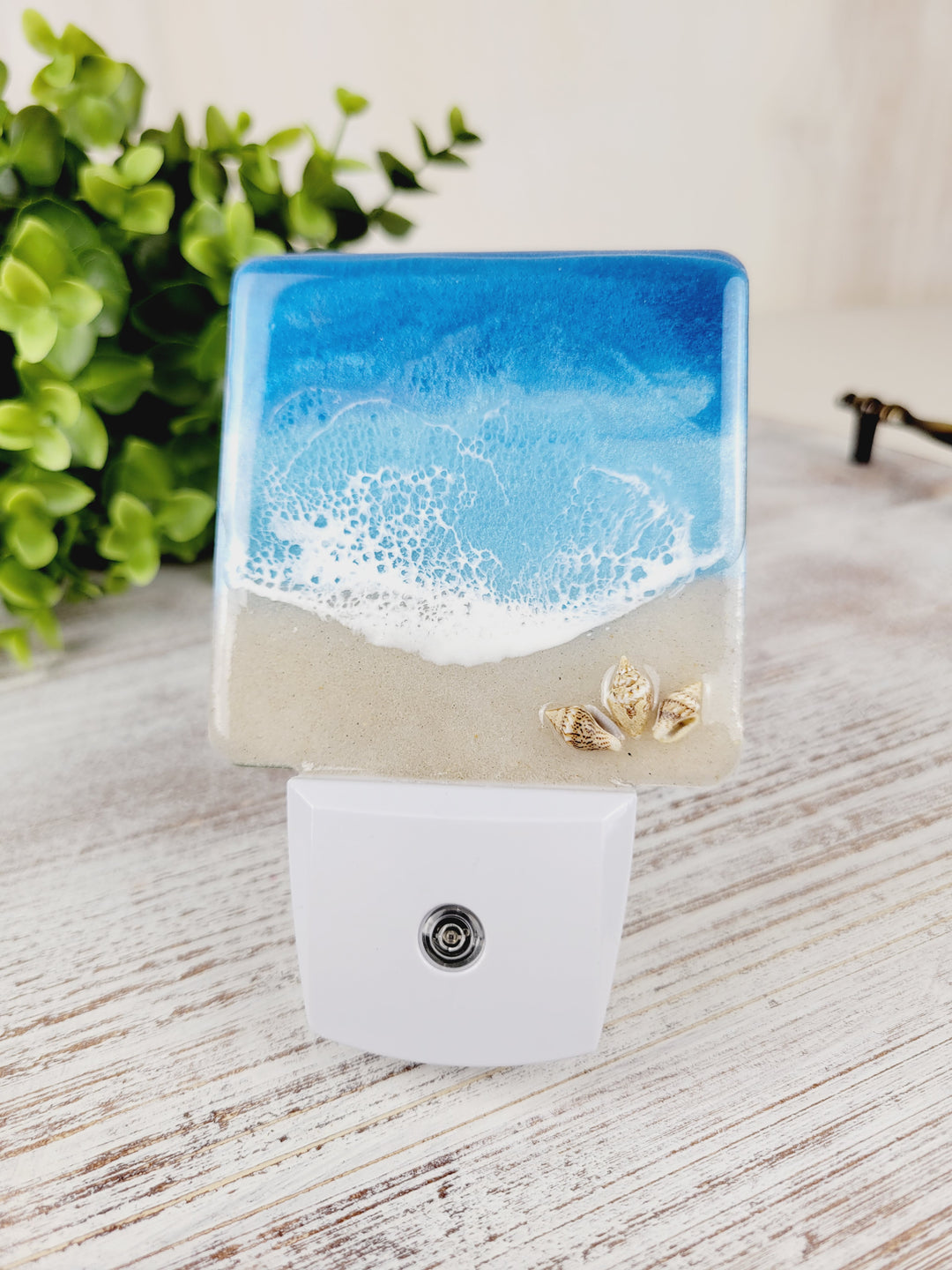 Kristi Scott Art, Resin Shoreline Night Lights