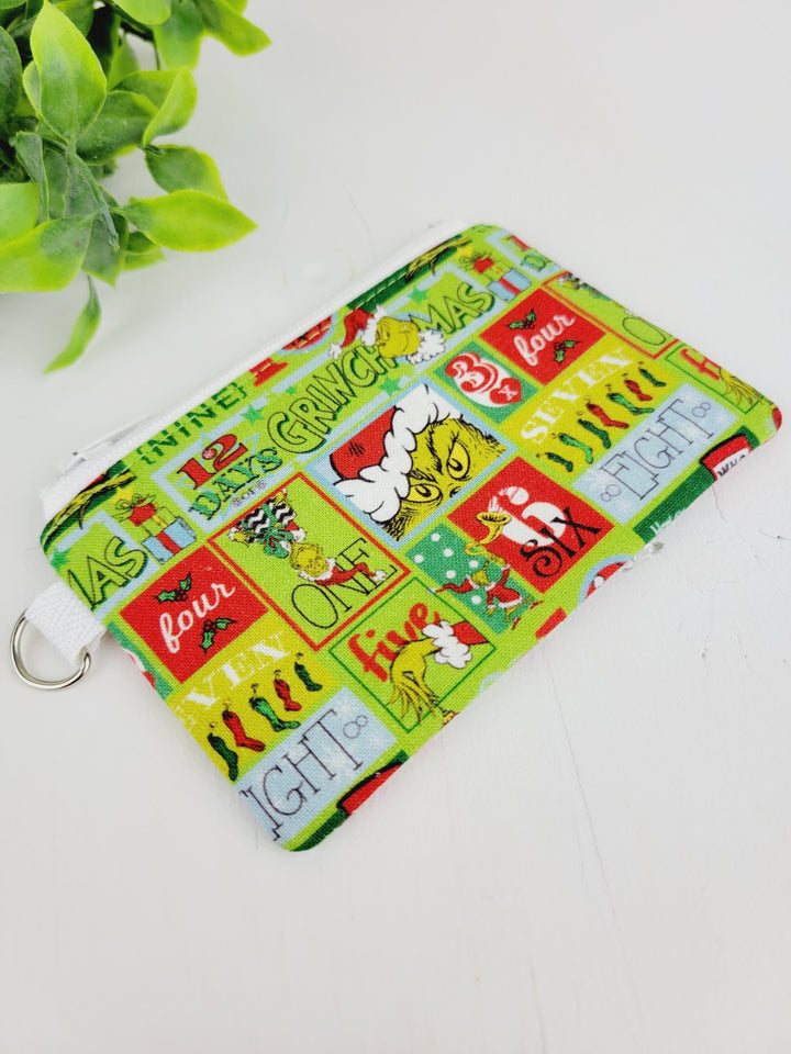 Izzyrai Handmade, Holiday Fabric Coin Purses