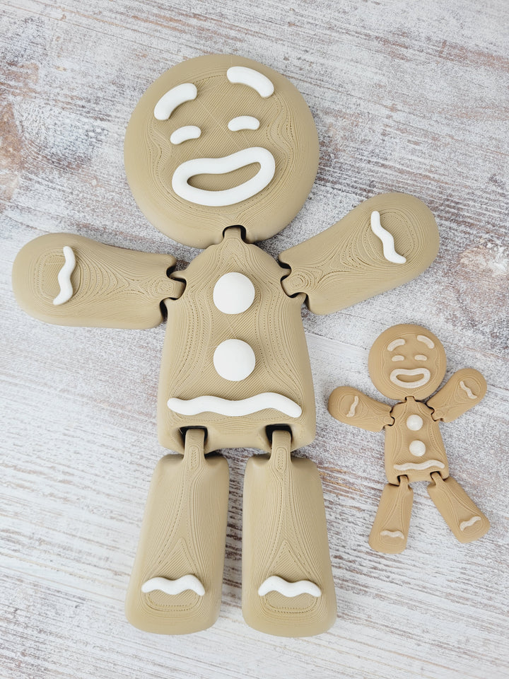 AB3D, 3D Printed Gingerbread Men (Ornaments/Decor)