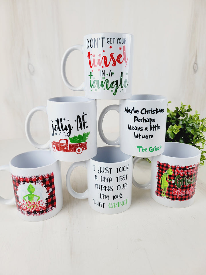 Liz's Custom Creation, Holiday 10oz Mugs