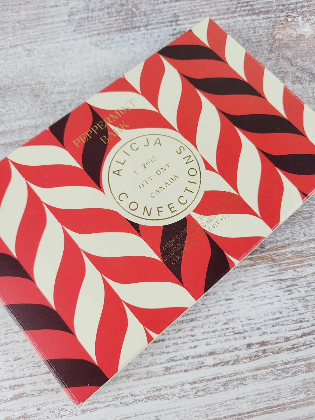 Alicja's Confections, Postcard Gourmet Chocolate Bars