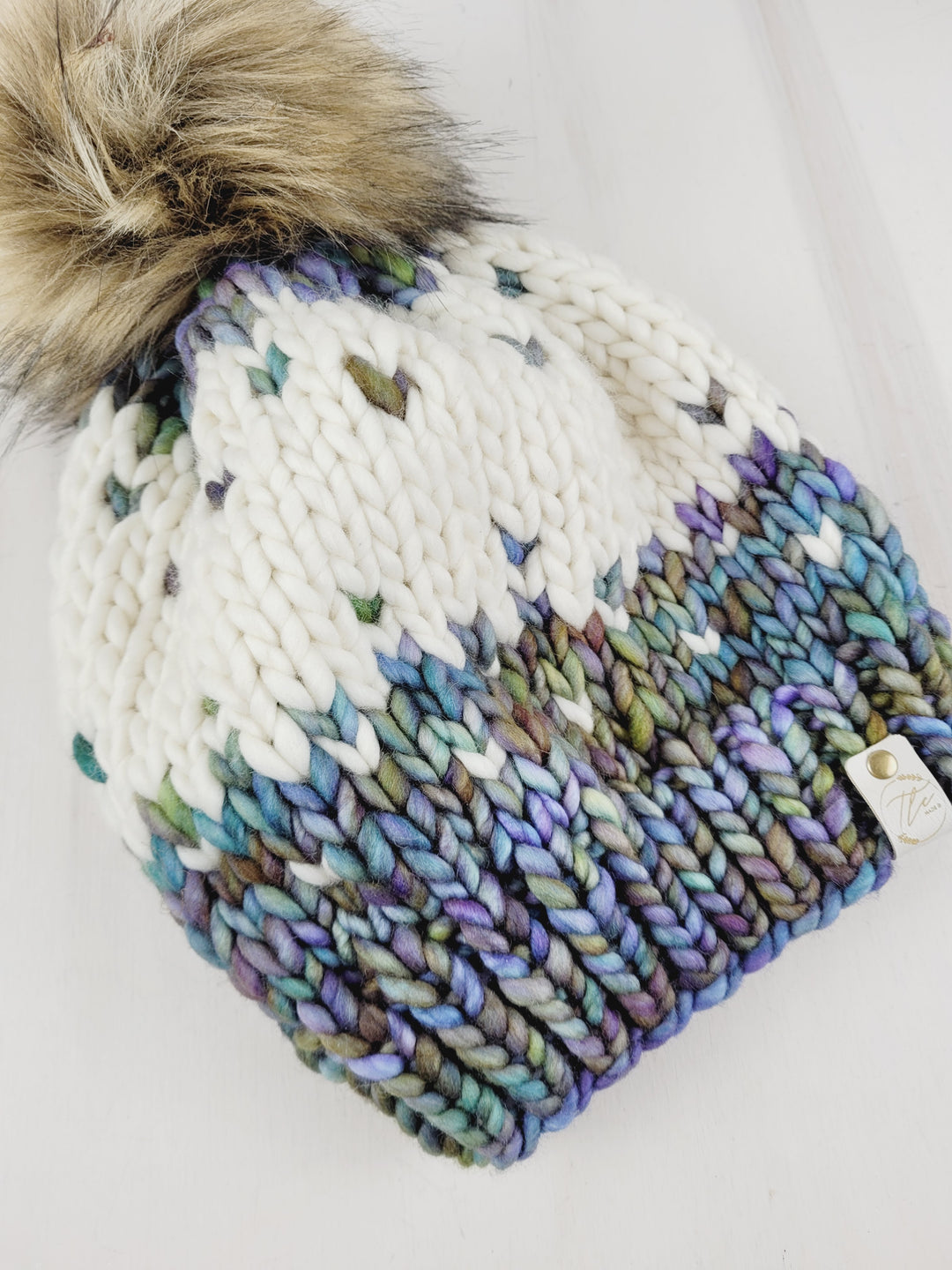 TLC Made, Merino Wool & Luxe Pom Crochet Hats