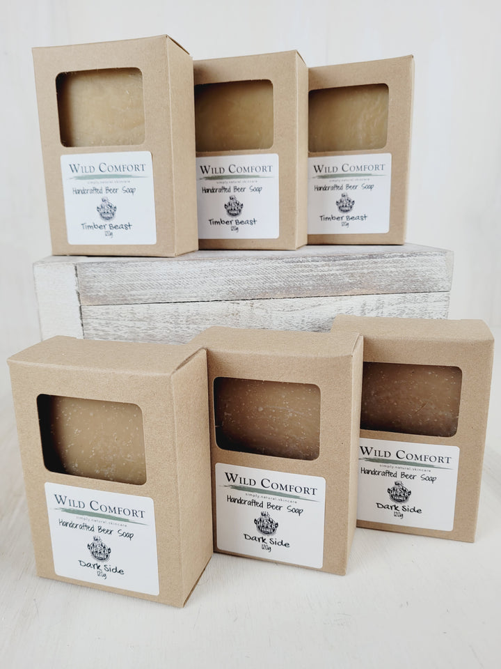 Wild Comfort Body Care, All Natural Beer Bar Soaps