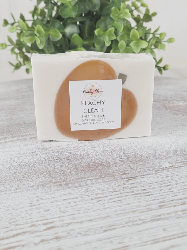 Peachy Clean Bath & Body, Shea Butter Soap Bars