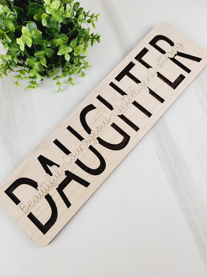 Rough Cut Dezigns, Family Wooden Signs