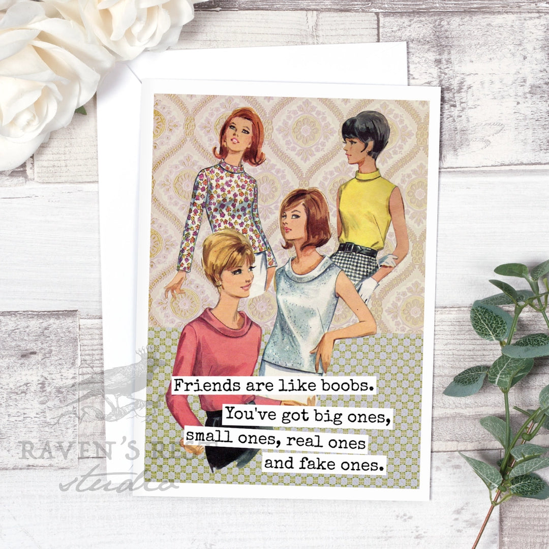 Raven's Rest Studio, Vintage Edgy Everyday Greeting Cards