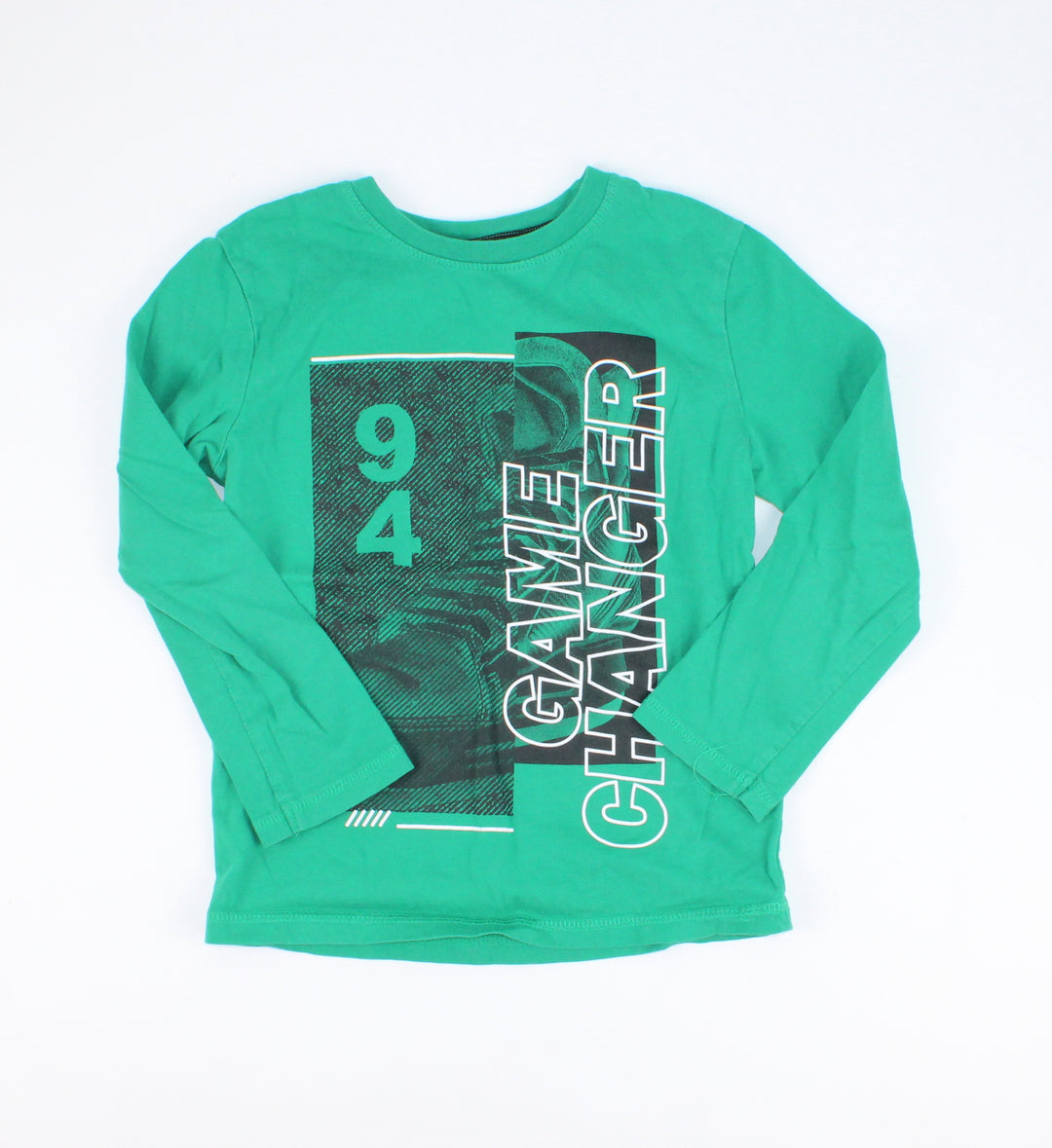 GEORGE GAME CHANGER GREEN TOP 6Y EUC