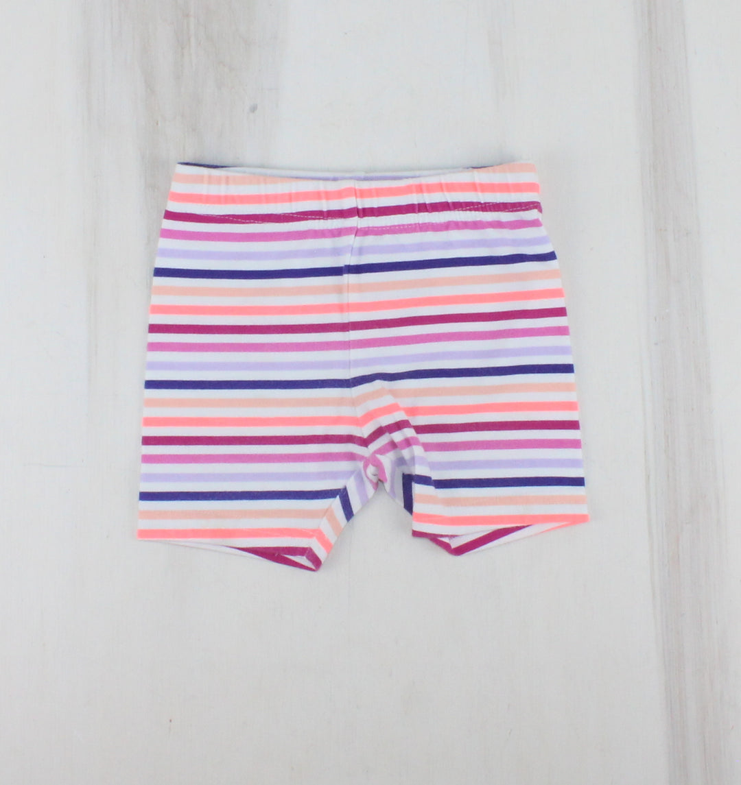 GEORGE STRIPED SHORTS 12-18M PRE-LOVED