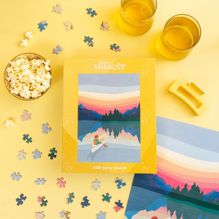 Villager Puzzles, Sunrise Paddle (1000 Piece)