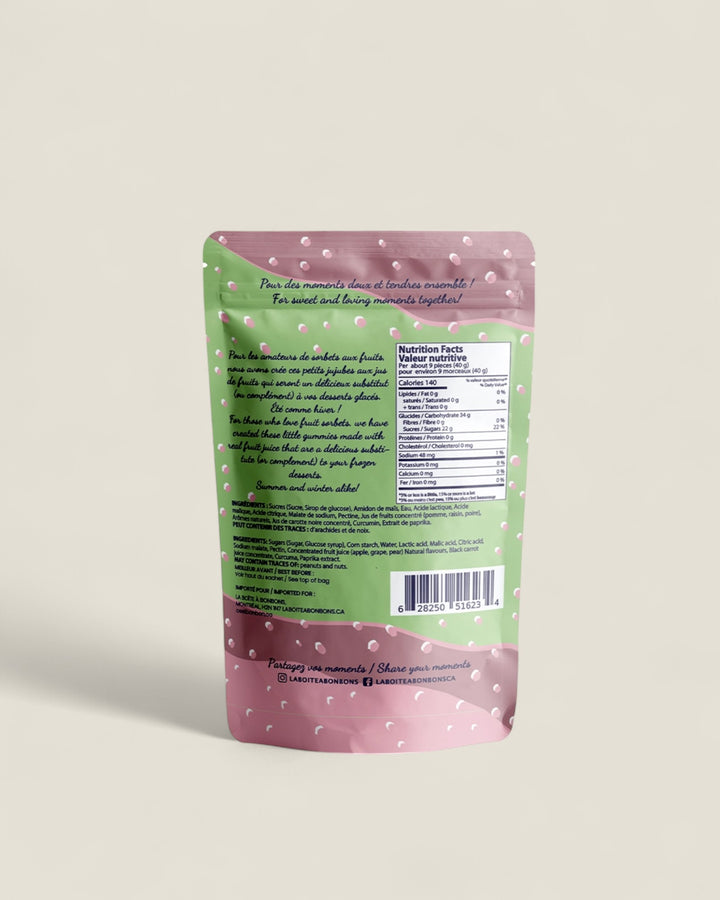 C'est Bon Bon, Vegan Fruity Popsicle Gummy Candy