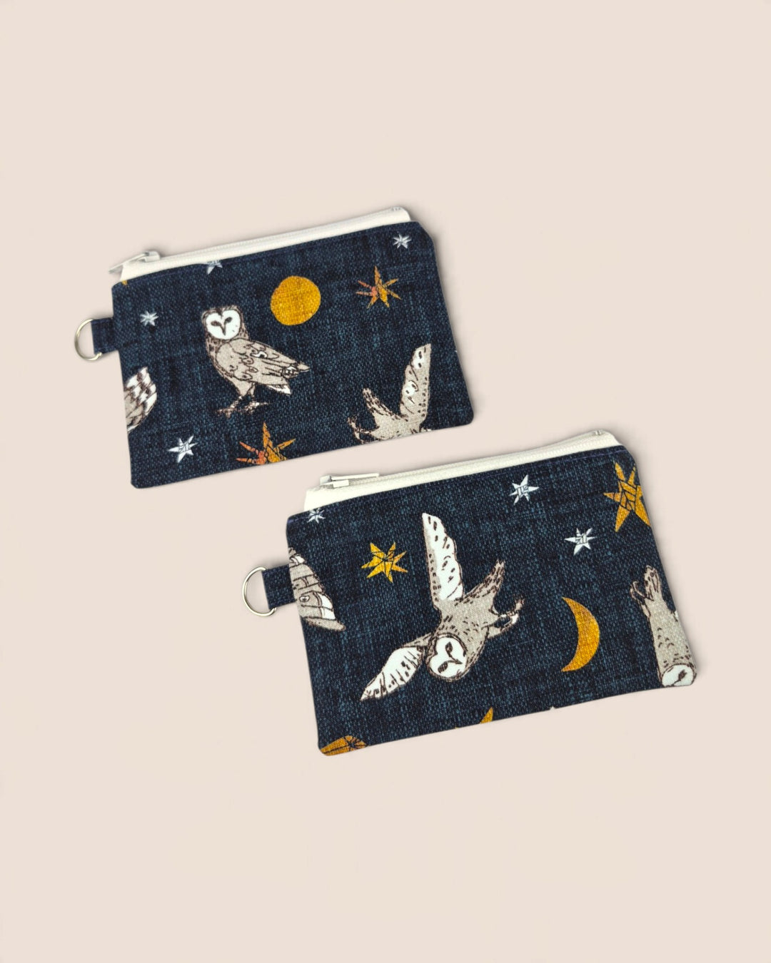 Izzyrai Handmade, Animal & Insect Fabric Coin Purses & Key Fobs