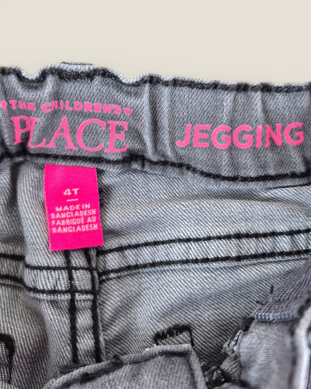 Pre-Loved Children's Place Grey Jeggings Girls 4Y | Betty’s Marketplace