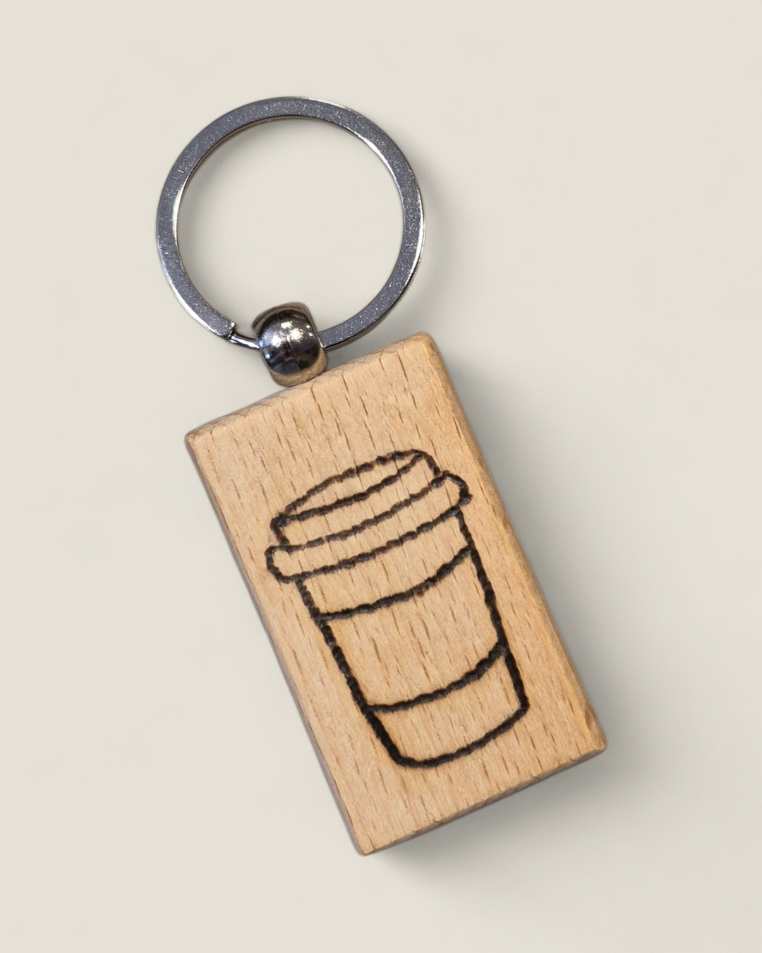 Marked In Wood, Wood Burnt Keychains