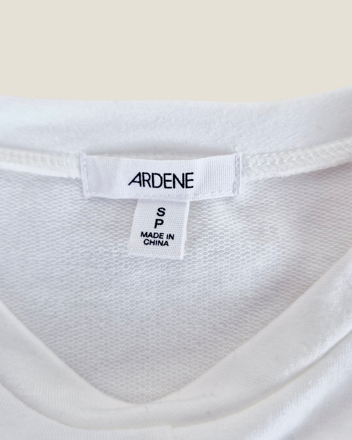 Pre-Loved Ardene Long Sleeve White Top Ladies Small | Betty’s Marketplace