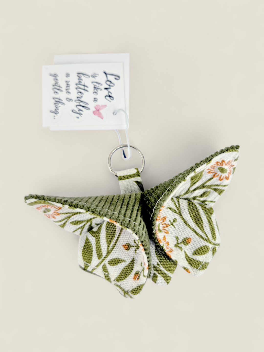 Izzyrai Handmade, Fabric Butterflies With Sticker