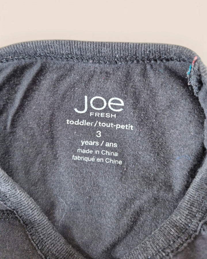 Pre-Loved Joe Fresh "City Girl" Long Sleeve Top Girls 3Y | Betty’s Marketplace