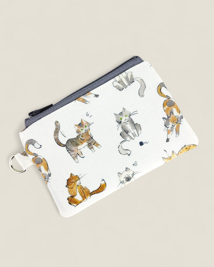 Izzyrai Handmade, Cat & Dog Fabric Coin Purses & Key Fobs