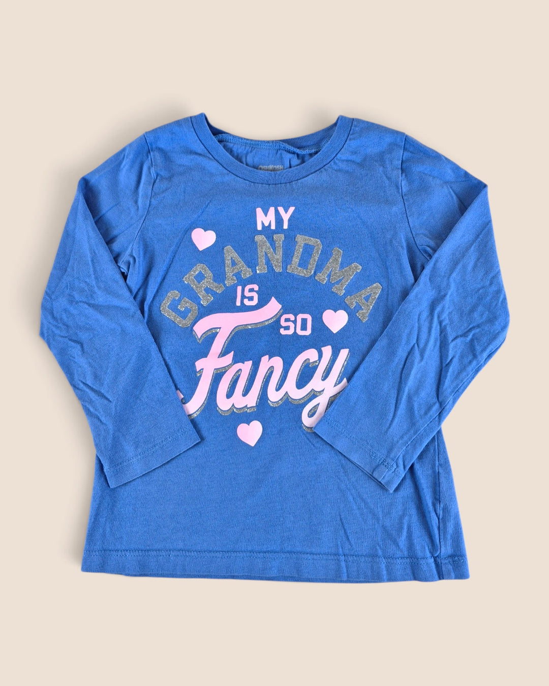 Pre-Loved Oshkosh Blue Long Sleeve Top Girls 3Y | Betty’s Marketplace