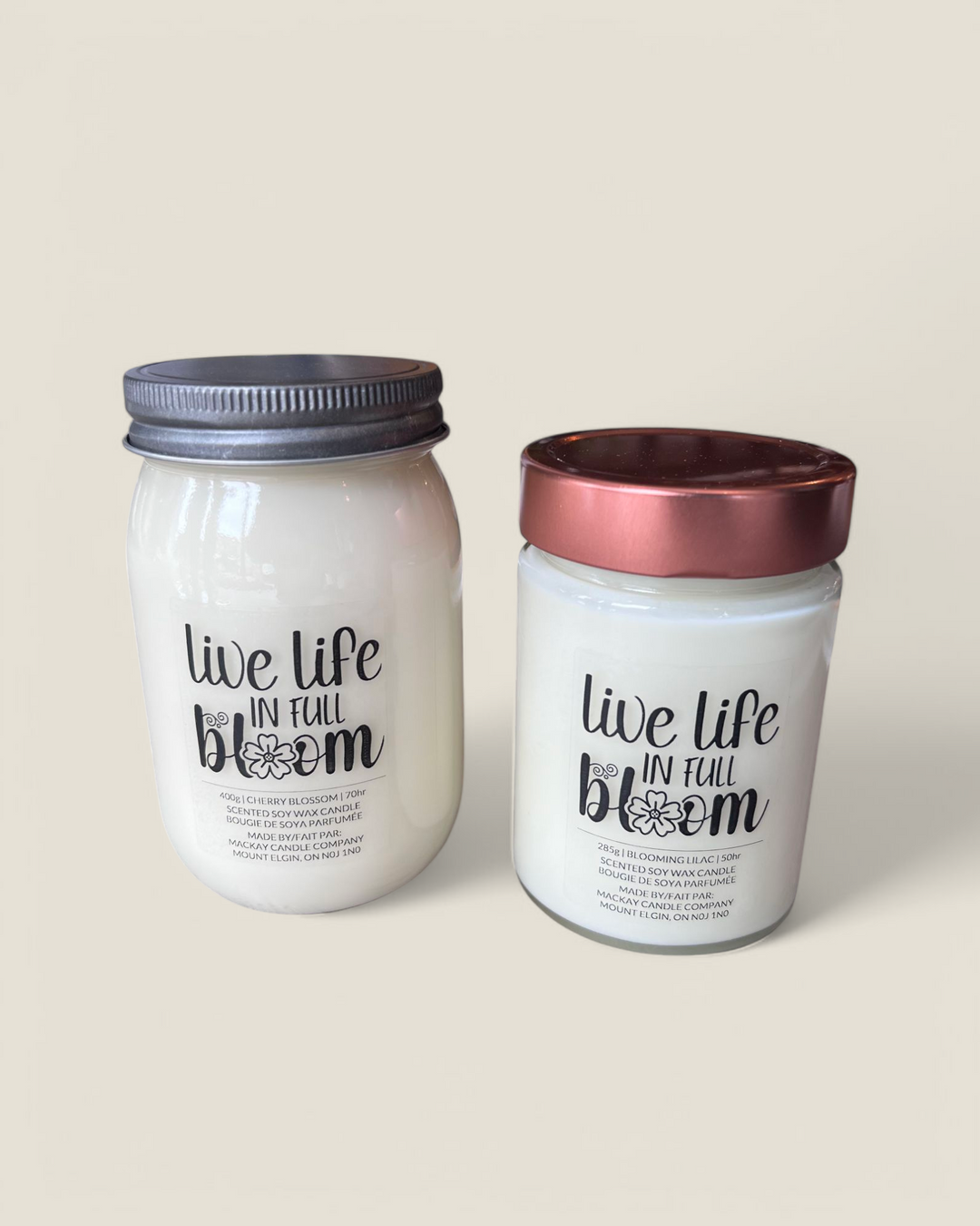 Mackay Candle Company, Signature Collection- Life In Full Bloom