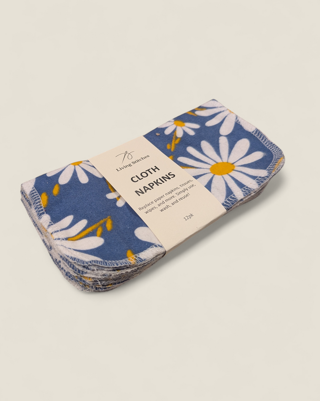 Living Stitches, Reusable Cloth Napkins