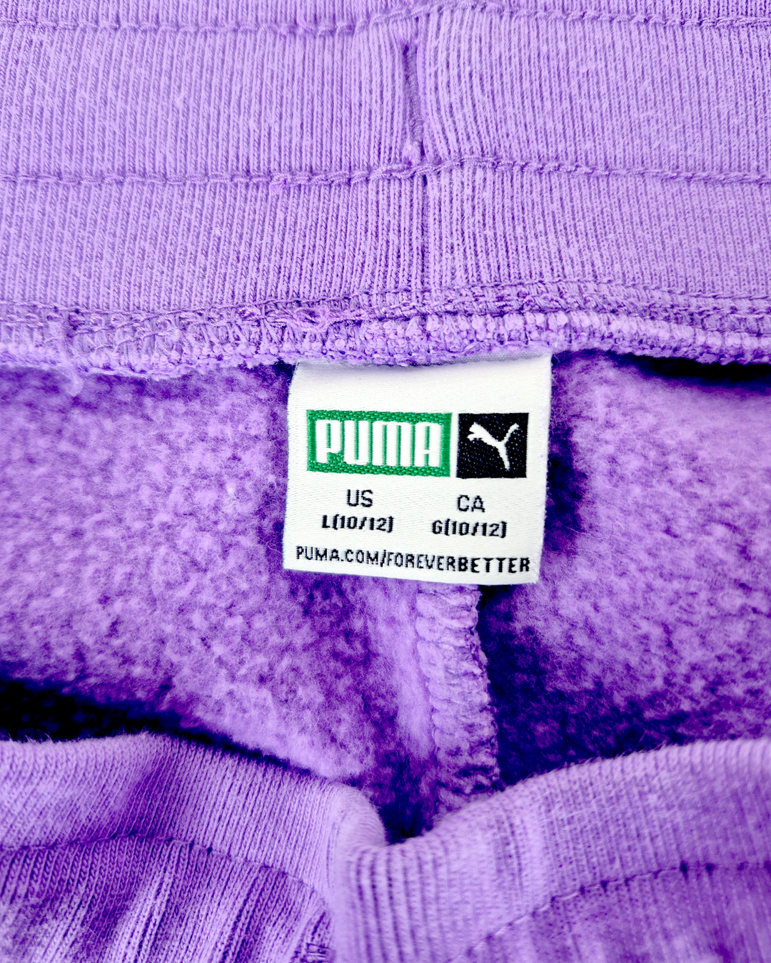 Pre-Loved Puma Purple Track Pants Girls 10-12Y | Betty’s Marketplace
