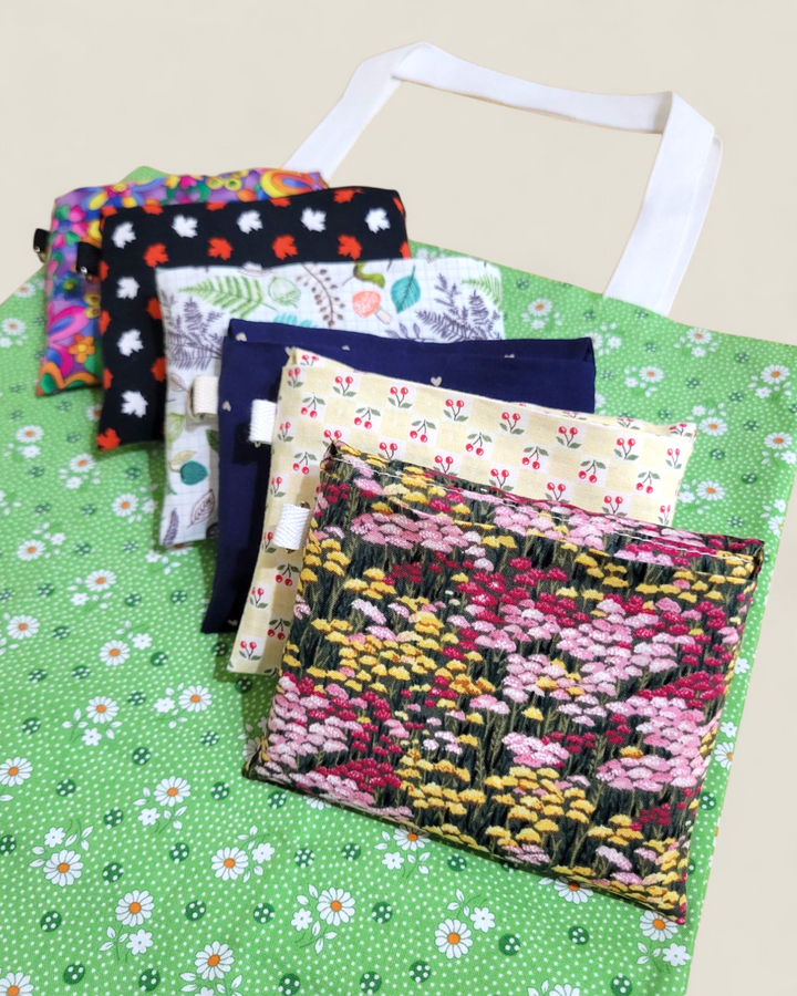 Izzyrai Handmade, Foldable Shopping Bags