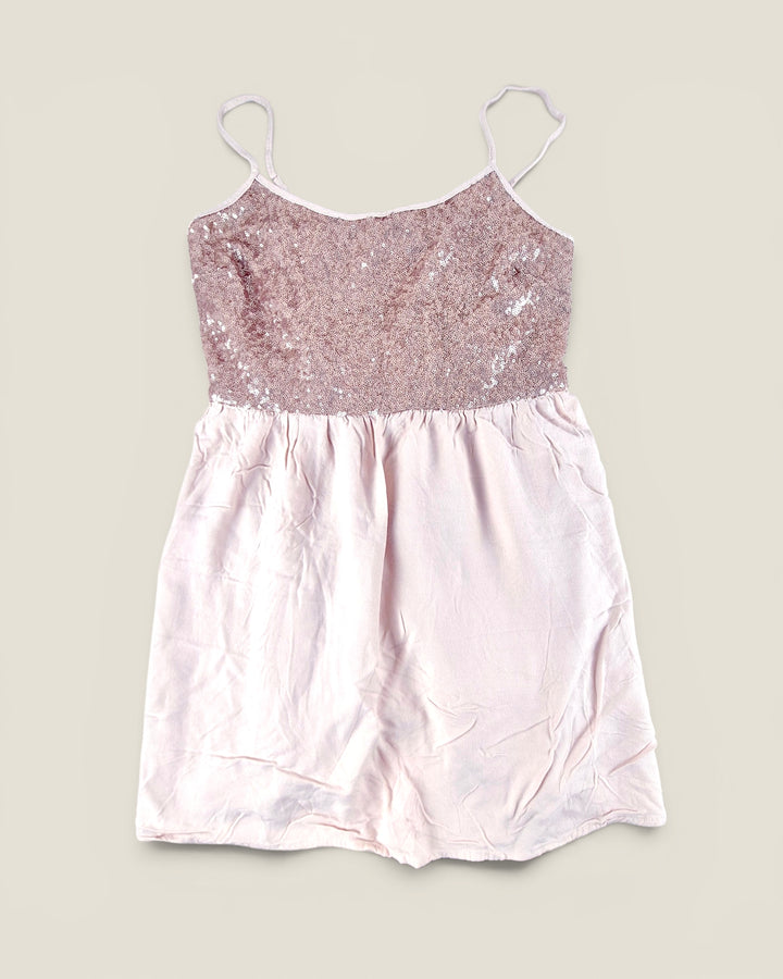 Pre-Loved Forever 21 Beige Sequined Cami Top Ladies Large | Betty’s Marketplace