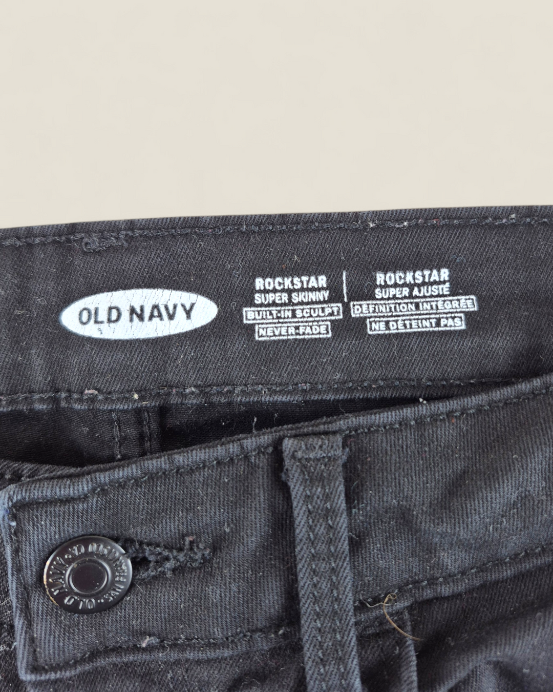 Pre-Loved Old Navy Rock Star Super Skinny Jeans Ladies Size 4 | Betty’s Marketplace