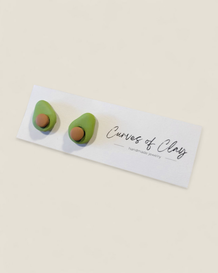 Curves of Clay, Everyday Stud Earrings