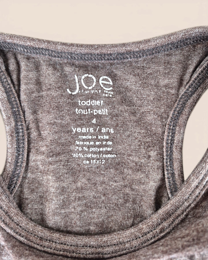 Pre-Loved Joe Fresh Brown Tank Top Girls 4Y | Betty’s Marketplace