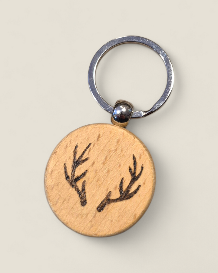 Marked In Wood, Wood Burnt Keychains