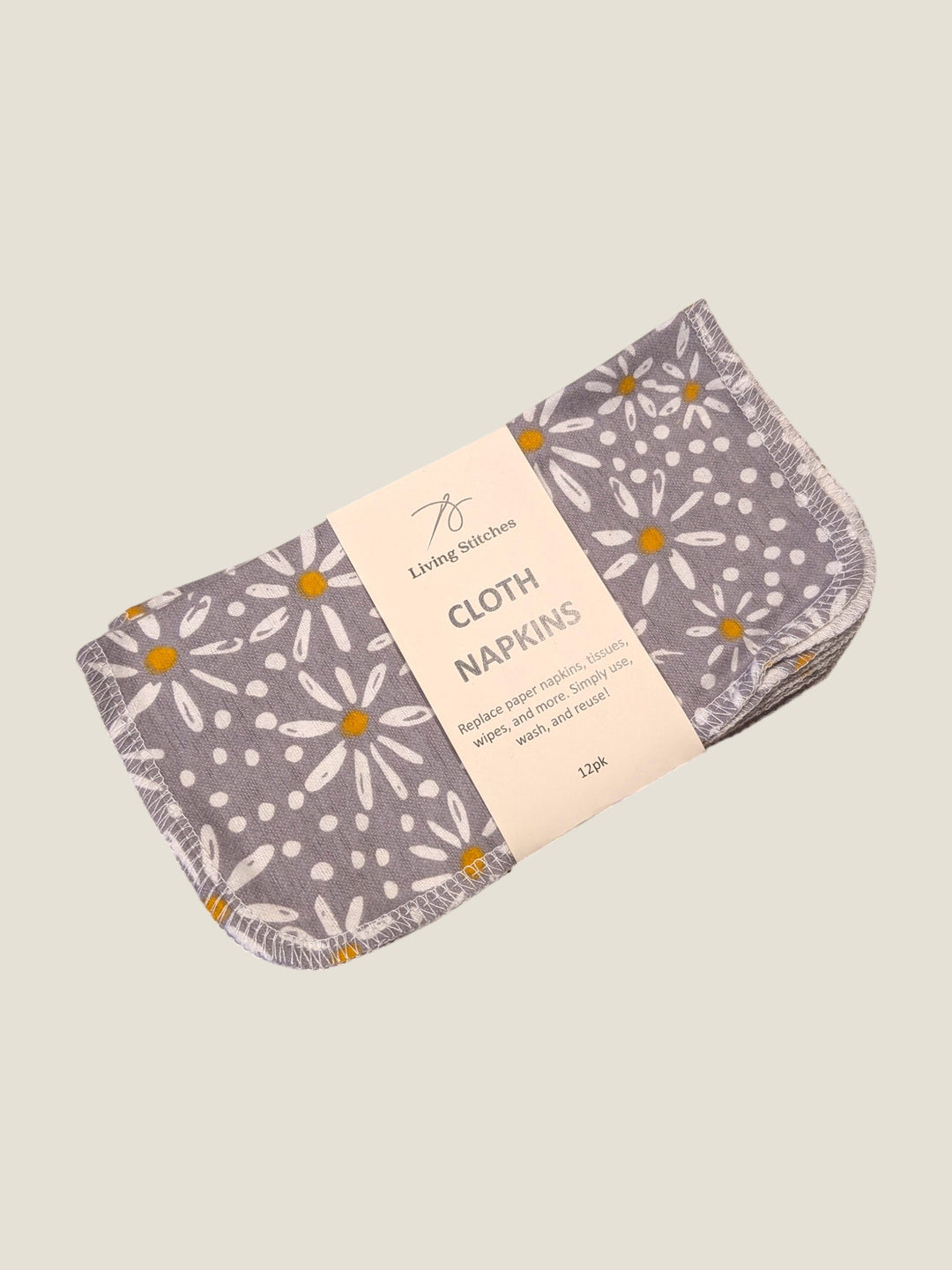 Living Stitches, Reusable Cloth Napkins