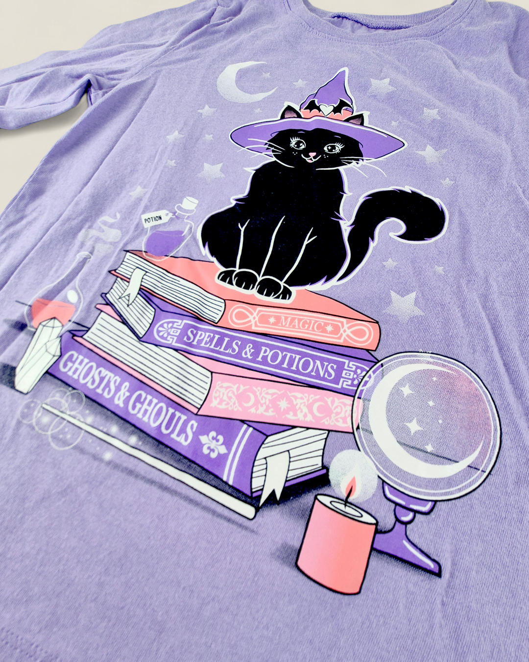 Pre-Loved Children's Place Purple Halloween Top Girls 7-8Y | Betty’s Marketplace