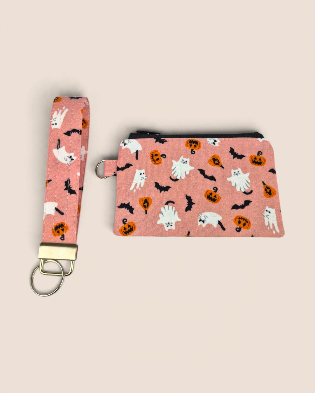 Izzyrai Handmade, Assorted Fabric Coin Purses &amp; Key Fobs