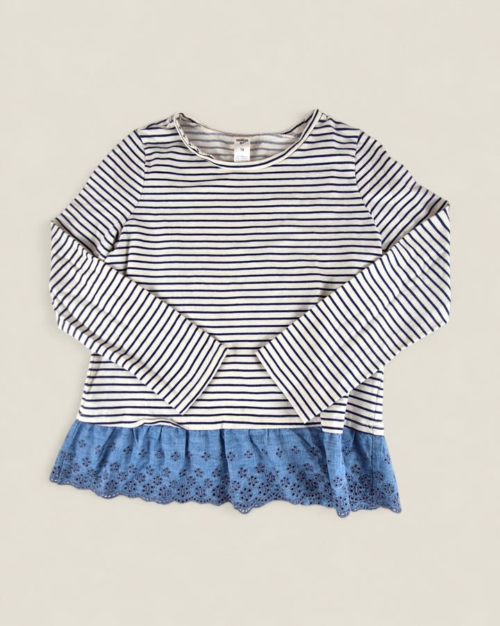 Pre-Loved Oshkosh Striped Top Girls 14Y | Betty’s Marketplace