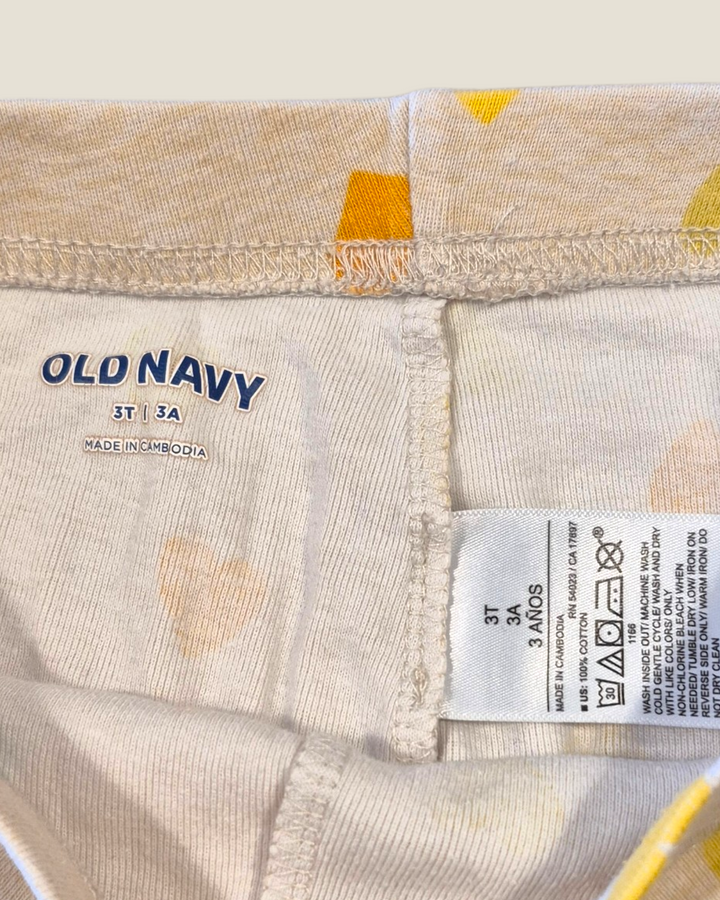 Pre-Loved Old Navy Heart Leggings Girls 3Y | Betty’s Marketplace