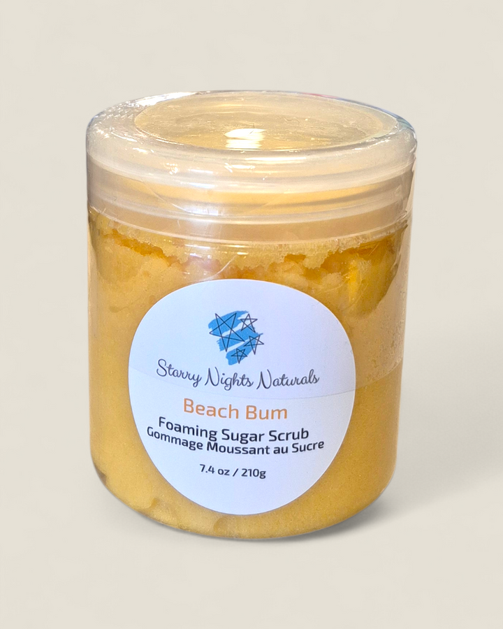 Starry Night Naturals, Foaming Sugar Scrubs