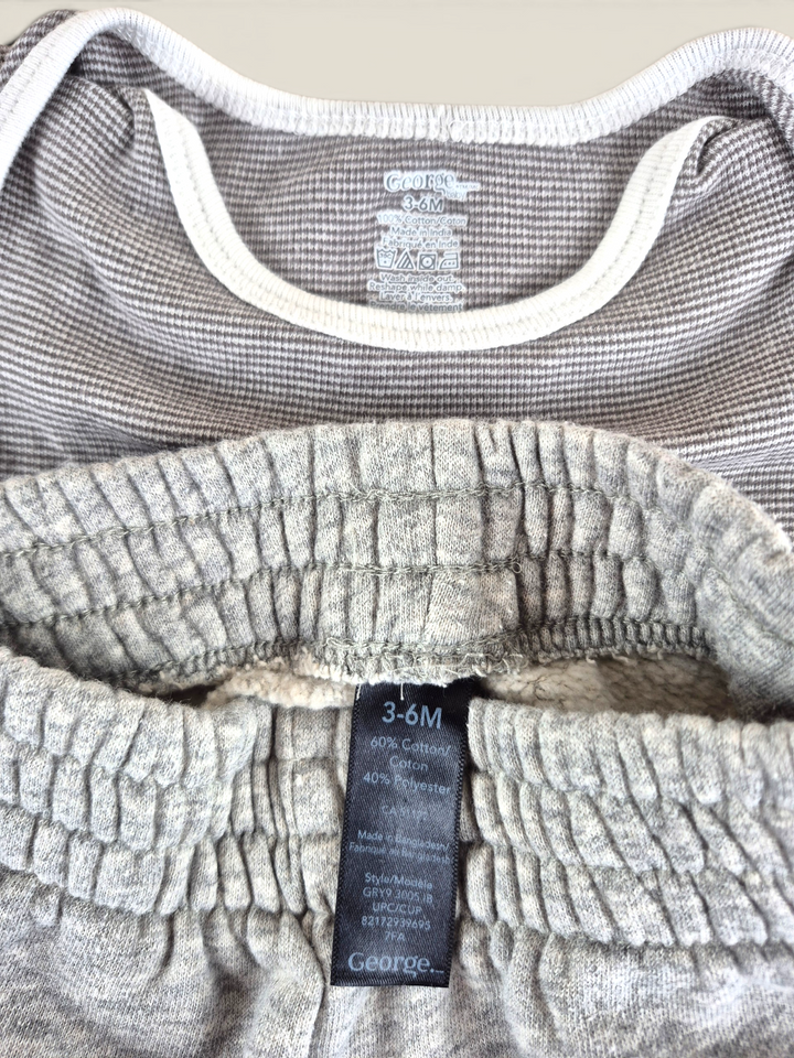 Pre-Loved George Grey Outfit 3-6M | Betty’s Marketplace