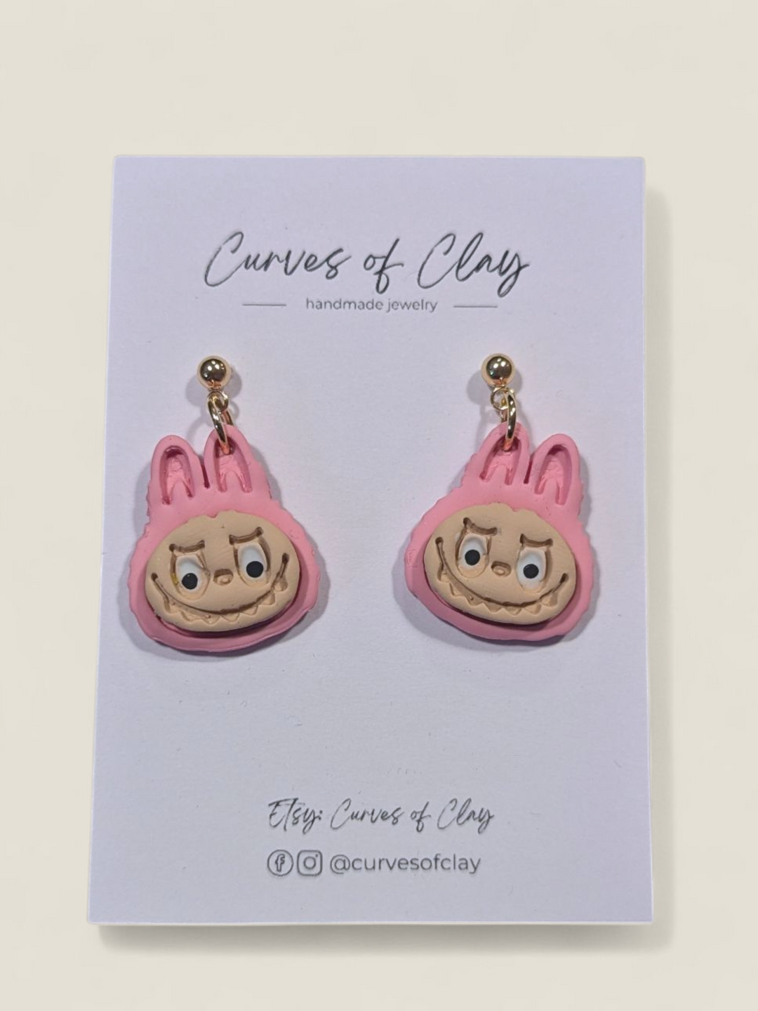 Curves of Clay, Everyday Dangle Earrings