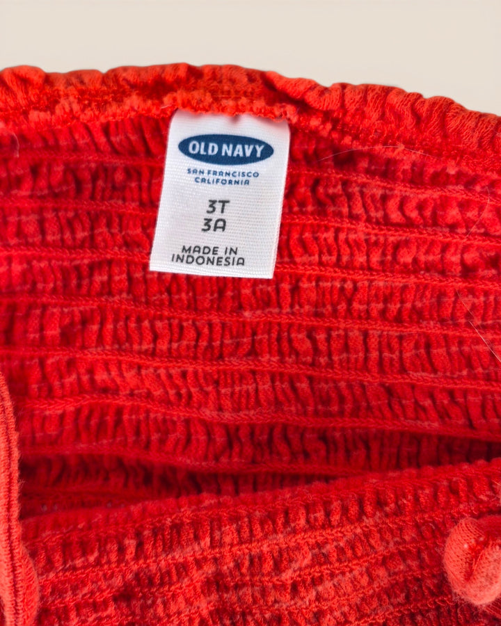 Pre-Loved Old Navy Orange Tank Top Girls 3Y | Betty’s Marketplace