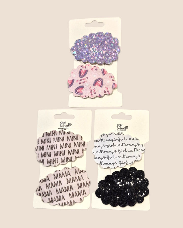 DLM Creations, Large 2 Pack Hair Clips