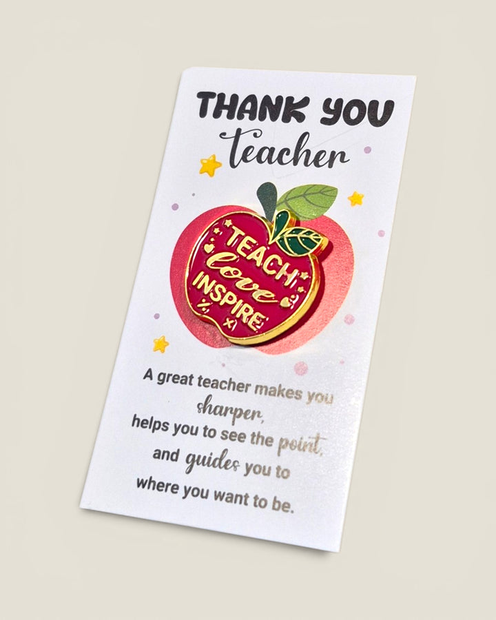 Liz's Custom Creations, Thank You Teacher Pins