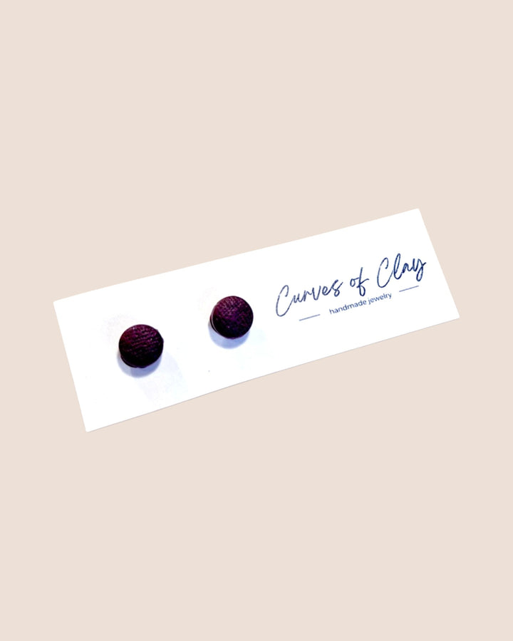 Curves of Clay, Everyday Stud Earrings