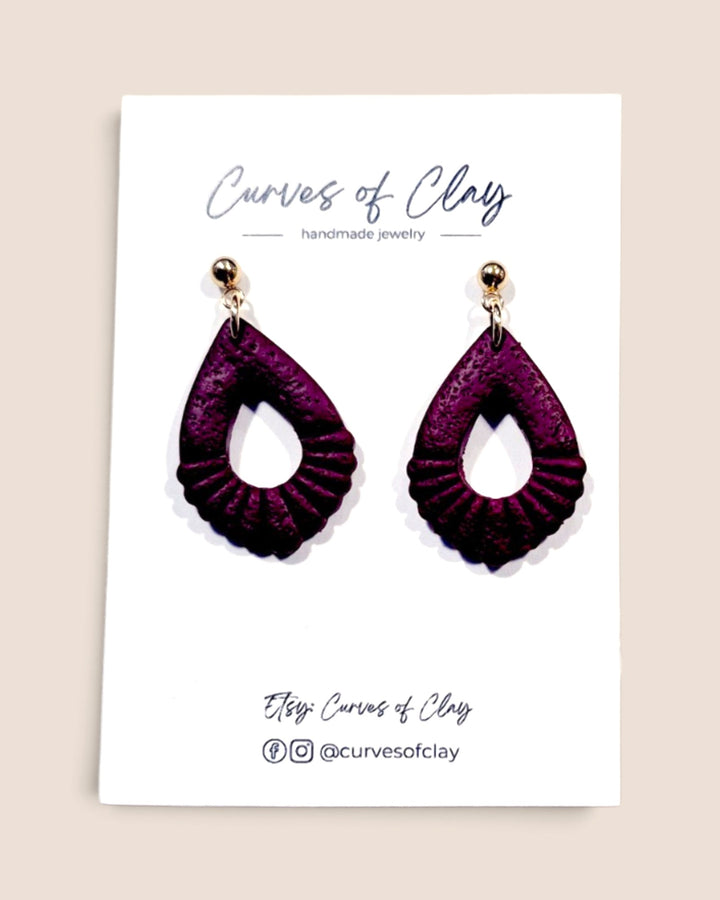 Curves of Clay, Everyday Dangle Earrings