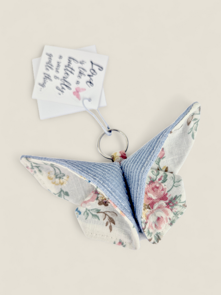 Izzyrai Handmade, Fabric Butterflies With Sticker