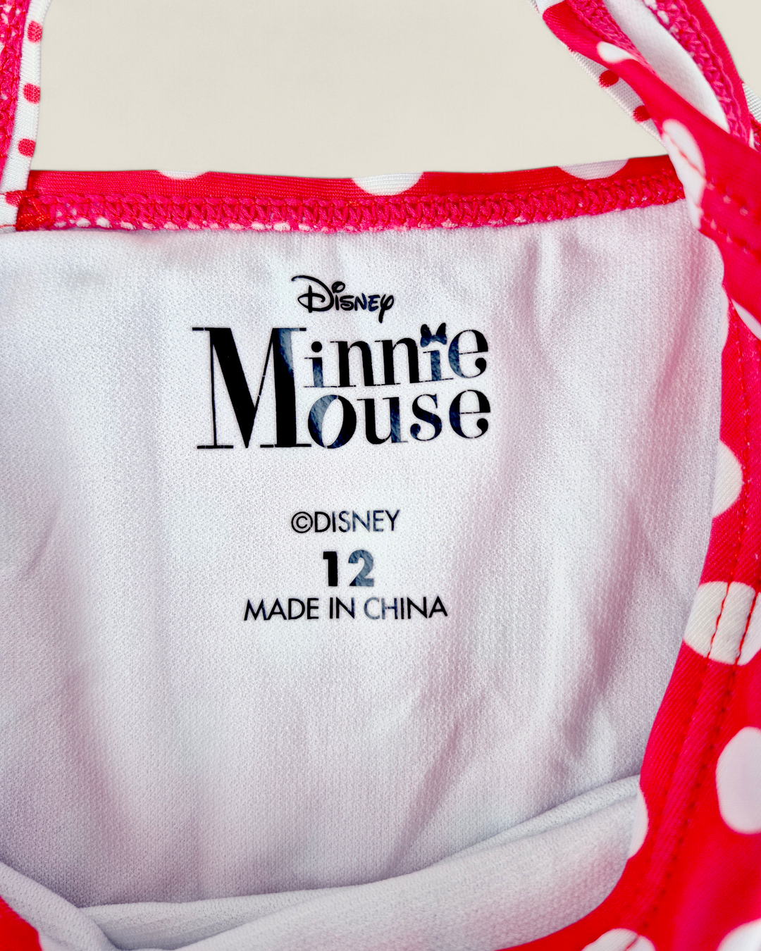 Pre-Loved Minnie Mouse Swimsuit Girls 12Y | Betty’s Marketplace